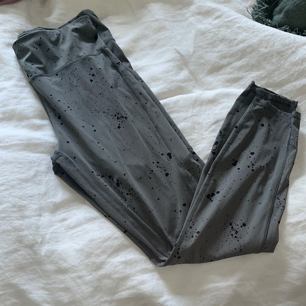 Studio Printed Legging VUORI green black leggings
